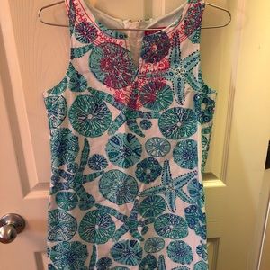 Sea urchin Lilly Pulitzer girl’s mini dress XL